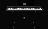 Souidmy SEP-8801 Digital Piano Keyboard with 88 Key Full-Size Semi Weighted Keyboard, Portable Electric Keyboard Piano with Power Supply, Sustain Pedal, Keyboard Bag - Retro & Wooden