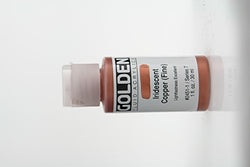 Golden Fluid Acrylic Paint 1 Ounce-Iridescent Copper