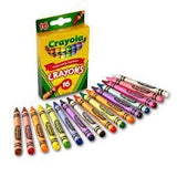 Crayola Large Washable Crayons 16 Pack - 2 Packs | Crayola Classic Color Crayons 16 Pack - 2