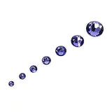 TANZANITE (539) purple violet 144 pcs Swarovski 2058/2088 Crystal Flatbacks purple rhinestones nail