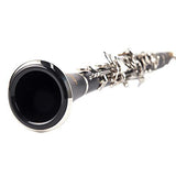 YANASON B Flat 17 Key Clarinet with 2 Barrels, Case, Stand, Strap, Reeds,8 Pads, 2 Cleaning Cloth and More