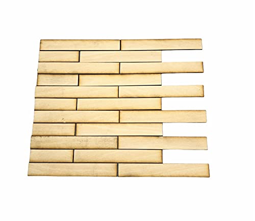 Hardwood Flooring for 1:12 Scale Dollhouse 30 pack