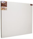 MASTERPIECE Z4MM-6072 Monet Pro 1.5" Deep Monterey 10.5 oz Cotton Medium Texture Stretched Canvas 60" x 72" White 4 Pack