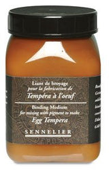 Sennelier Artist Dry Pigment Medium Egg Tempera Binder 200 ml Jar