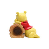 Enesco Disney Traditions by Jim Shore Winnie The Pooh and Piglet by Log Figurine, 3.82 Inch, Multicolor