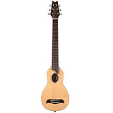 Washburn RO10 Rover Steel String Travel Acoustic Guitar - Natural)