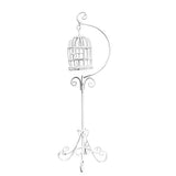 Anniston Dollhouse Furniture, Miniature 1:12 Metal Bird Cage Floor Stand Pretend Play Toy Dollhouse Decoration House Playset Set for Toddlers Girls and Boys, Golden
