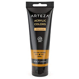 Arteza Acrylic Paint Pack of 5, (120 ml Pouch, Tube), Rich Pigment, Non Fading, Non Toxic, Single Color Paint for Artists, Hobby Painters & Kids