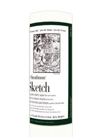Strathmore Paper 456-42 400 Series Recycled Sketch Roll