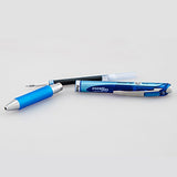 Pentel EnerGel Deluxe RTX Retractable Liquid Gel Pen, Medium Line, Needle Tip, Blue Ink, Box of