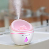 Cotree USB Small Sofa Humidifier, Mini Cool Humidifier 350ml Water Volume, One Touch Shut-Off for Home Office Bedroom (Pink)