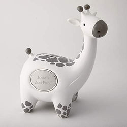 Things Remembered Personalized Giraffe Ceramic Coin Bank with Engraving Included