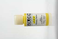 Golden Fluid Acrylic Paint 1 Ounce-Primary Yellow
