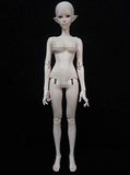 ZIYZIUI Beautiful 1/3 BJD SD Female Doll Imported Resin Body Model Joint Humanoid Doll Realistic Nude Handmade DIY Makeup Toys Collection