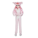 EVA BJD 1/3 SD Doll 22 inch Ball Jointed Dolls with Sportywear Hair Shoes and Makeup Pink Bunny Girl Doll