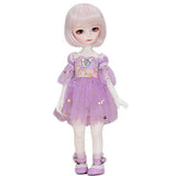 HGFDSA BJD Doll Full Set of Spherical Joint Doll 1/6 SD Doll Simulation Doll Children's Toys 30.5Cm DIY Toy Makeup Gift Collection Christmas Decorations