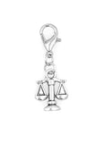 Scales of Justice Clip on Charm Perfect for Necklaces and Bracelets 98Aa