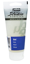 Studio Acrylics Mediums, Studio Matt Gel 100-Milliliter