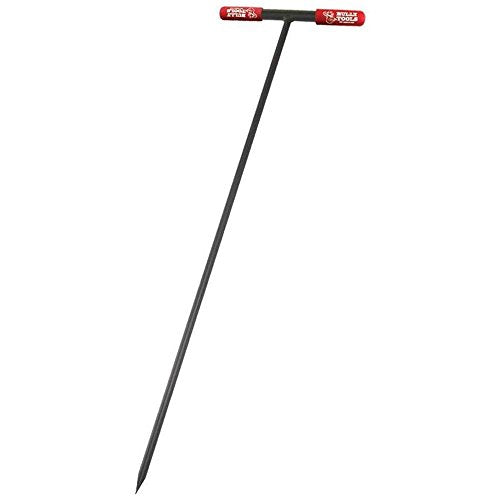 Bully Tools 99203 Soil Probe Steel Tstyle Handle, 48_inch