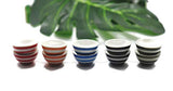 1shopforyou 10 Ceramic Bowls Handpainted Dollhouse Miniatures Toys Dishes Food Kitchen by Handmade No.3 Size S