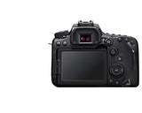 Canon DSLR Camera [EOS 90D] with Built-in Wi-Fi, Bluetooth, DIGIC 8 Image Processor, 4K Video, Dual Pixel CMOS AF, and 3.0 Inch Vari-Angle Touch LCD Screen, [Body Only], Black