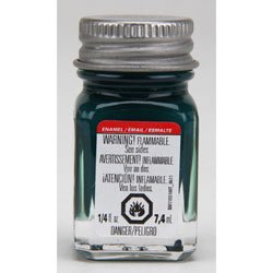 Testors 11TT-1194 Enamel Paint Open Stock .25oz-Hunter Green Flat