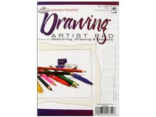 Essentials Drawing Artist Paper Pad 5"X7"-40 Sheets