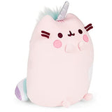 GUND Pusheen Dreamy Pusheenicorn Extra Soft Squisheen Cat Stuffed Animal Plush, Pink, 9.5”