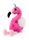 The Petting Zoo, Lash'z Flamingo Stuffed Animal, Gifts for Girls, Flamingo Plush Toy 14 inches