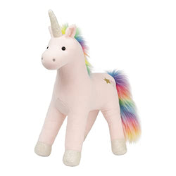 GUND Starflower Unicorn Rainbow Sparkle Plush Stuffed Animal, Pink, 15"