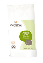 Argiletz Granulated French green clay 3kg / 6.6 lbs. 100% sourced and produced in France.