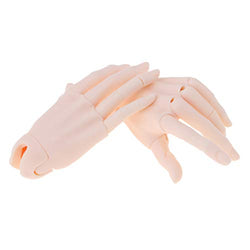 CUTICATE ID72 SD AOD 15 Joints Hands for LUTS SSDF Uncle Doll Body Parts Pink Skin