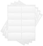 AmazonBasics Easy Cover Address Labels for laser/Inkjet Printers, White, 2'' x 4'', 1,000 Labels