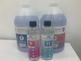 Clear Epoxy Resin 1 Gallon and 32oz 2-Part Epoxy Resin Kit for Tabletops, Countertops