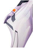 C-ZOFEK Womens Ayanami Cosplay White Bodysuit Costume (X-Small)