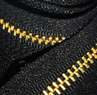 ZipperStop Wholesale Authorized Distributor YKK 30" Medium Weight Jacket Zipper YKK #5 Brass ~