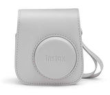 Fujifilm Instax Mini 11 Case - Ice White, Model Number: 600021506 & Instax Mini Instant Film Twin Pack (White)