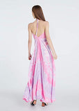 Ele-Woven Maxi Dress for Women – Tie Dye Handmade Boho Summer Dresses Casual