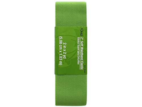 Dritz Notions Elastic Soft Waistband 2" 2", 2", Green