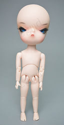 Zgmd 1/8 BJD Doll Ball Jointed Doll Cute Girl +Face Make Up Resin SD Doll