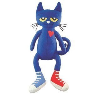 MerryMakers Pete the Cat Plush Doll, 14.5-Inch