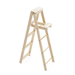 Odoria 1/12 Miniature Step Ladder Dollhouse Furniture Accessories