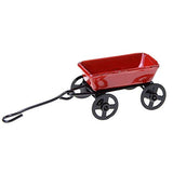 F Fityle 1 Set 1/12 Dollhouse Miniature Mini Metal Cart Tractors Toys Home Fairy Garden Tools