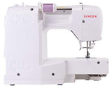 Singer C5200 Computerized 80 Built-in Stitches, LCD Screen, & LED Lighting Made Easy Sewing Machine, Turquoise