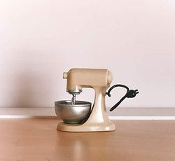Macy Mae 1:12 Scale Dollhouse Kitchen Mixer. Great Miniature Doll House Accessory for Your Mini Kitchen.