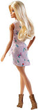Barbie Fashionistas Doll with Long Blonde Hair, Wearing Shirt Dress and Accessories, for 3 to 8 Year Olds