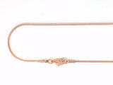 20pcs Pack, 4 Colors Available, 20" Length Snake Chain Necklace, 1.5mm Thickness, Copper Plated