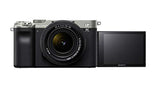 Sony Alpha 7C Full-Frame Compact Mirrorless Camera Kit - Silver (ILCE7CL/S)