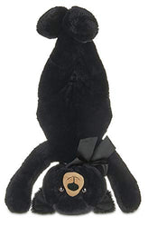 Bearington Scout Plush Stuffed Animal Black Bear Teddy, 16"
