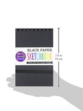 OOLY, DIY Cover Sketchbook - Small Black Paper 5"x 7.5" (118-102)